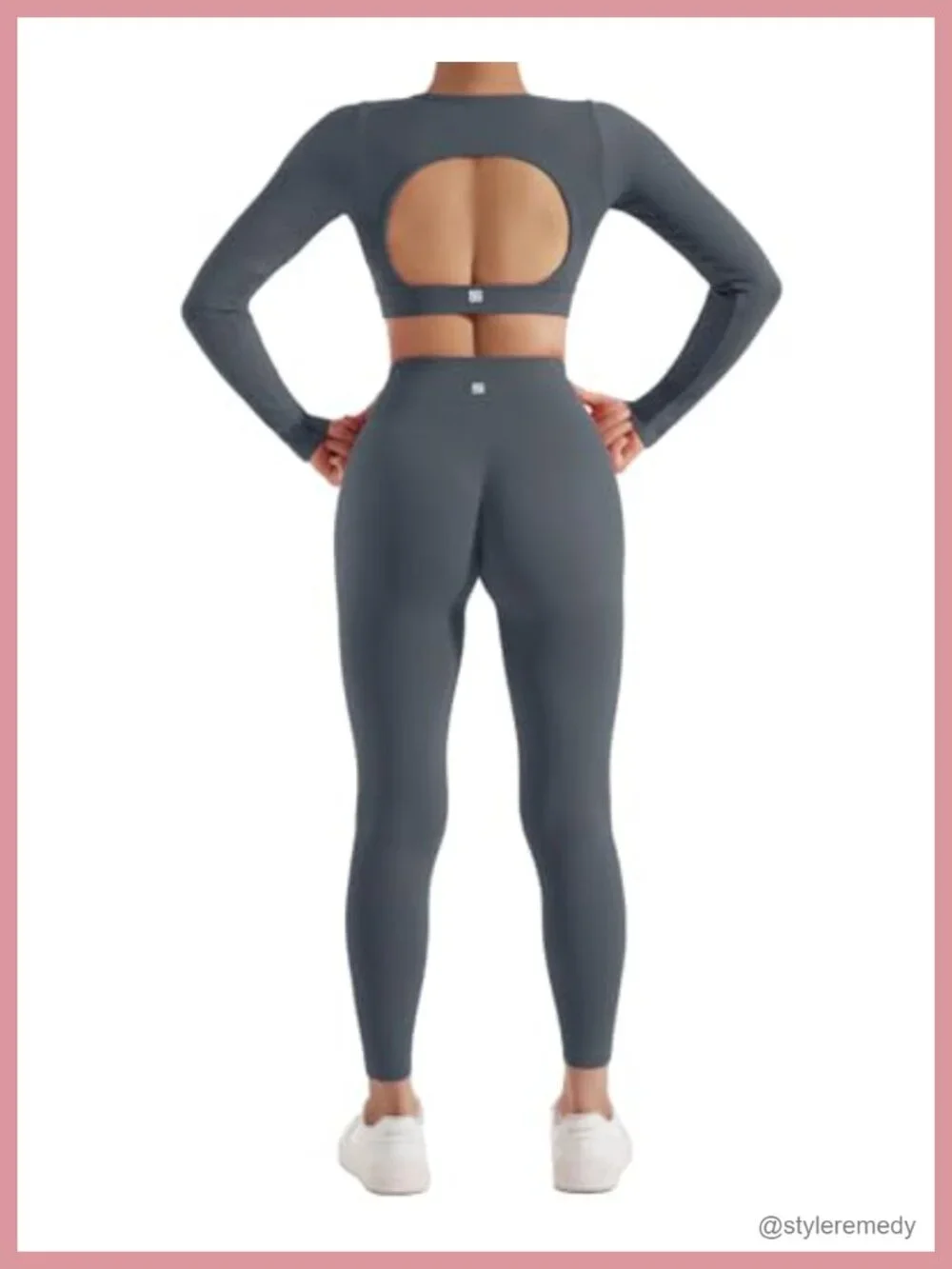 Seamless Workout Sets Push Up Sports Bra Leggings Yoga Gym